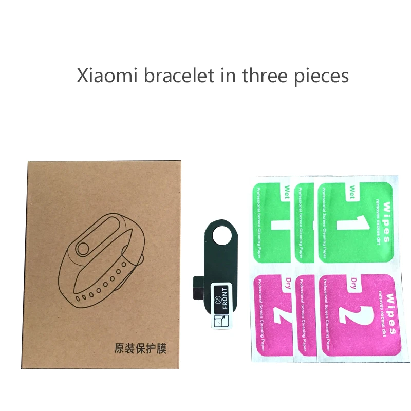 Новая высококачественная защита экрана для браслета Xiaomi 5 HD мягкая пленка на весь