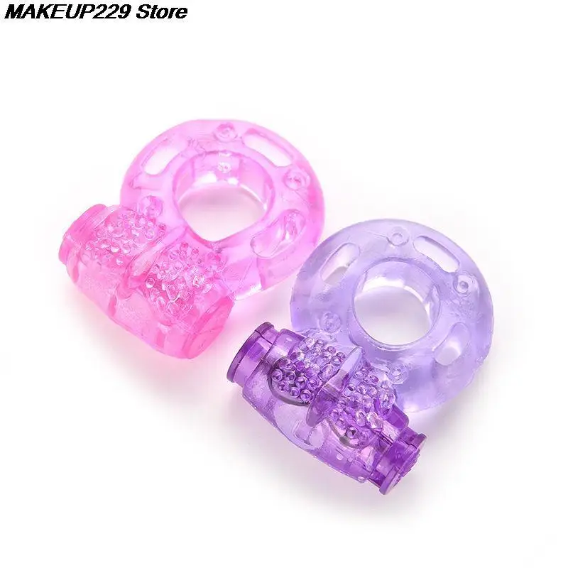 Penis Vibrating Ring Lasting Enlarge Cock Harness Prepuce Bondage Men Sex Toy Erect Fetish Couples Sexual Brinquedos Random | Красота и