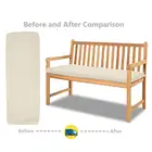 Садовая Подушка на 2-3 места, Нескользящая подушка на сиденье для патиодиванаспонж, подушка на скамейку, домашний декор, мебель, качели, подушка