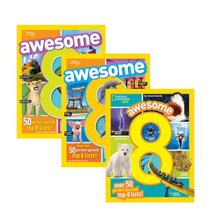 

"National Geographic Kids Awesome Original Children Popular Science Books "