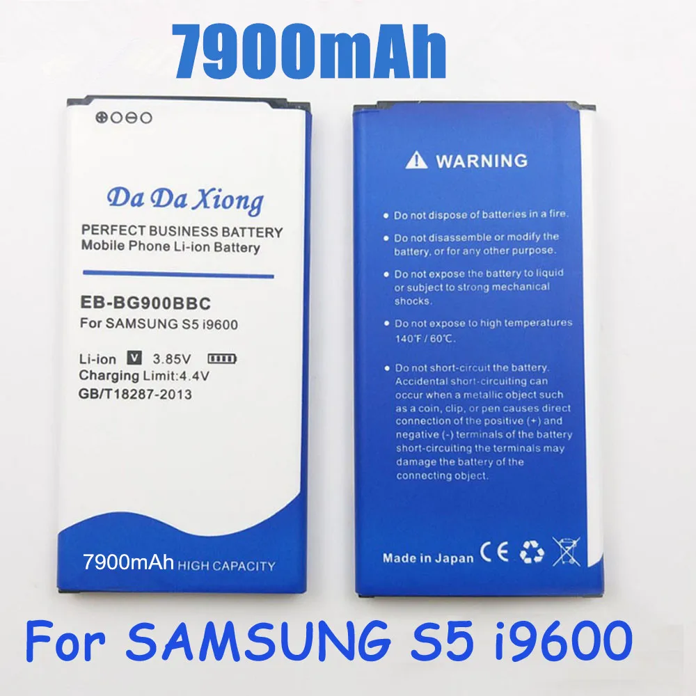 Аккумулятор для сотового телефона Samsung Galaxy S5 I9600 G910L/7900 S/910K/G9006V/G9008V/G9009D/G900 910 мАч |