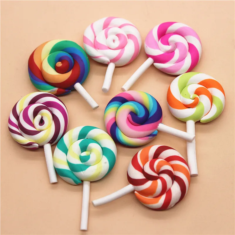 10 шт. разноцветная полимерная глина 28 х45 мм | Дом и сад