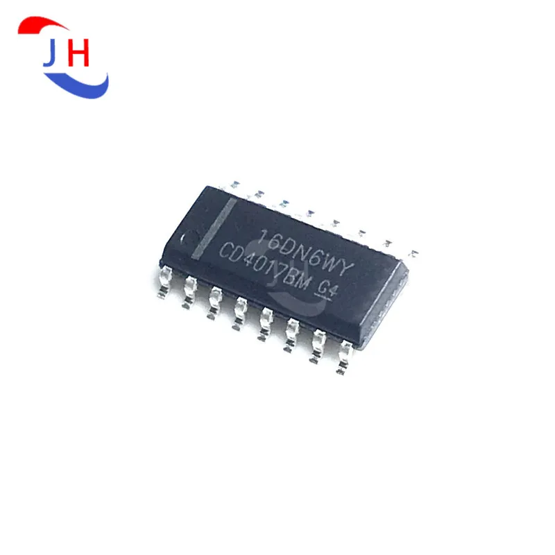 

10PCS CD4017BM CD4017 CD4017B Decimal Counter Patch SOP16 HEF4017BT Large Quantity Of Chips In Stock
