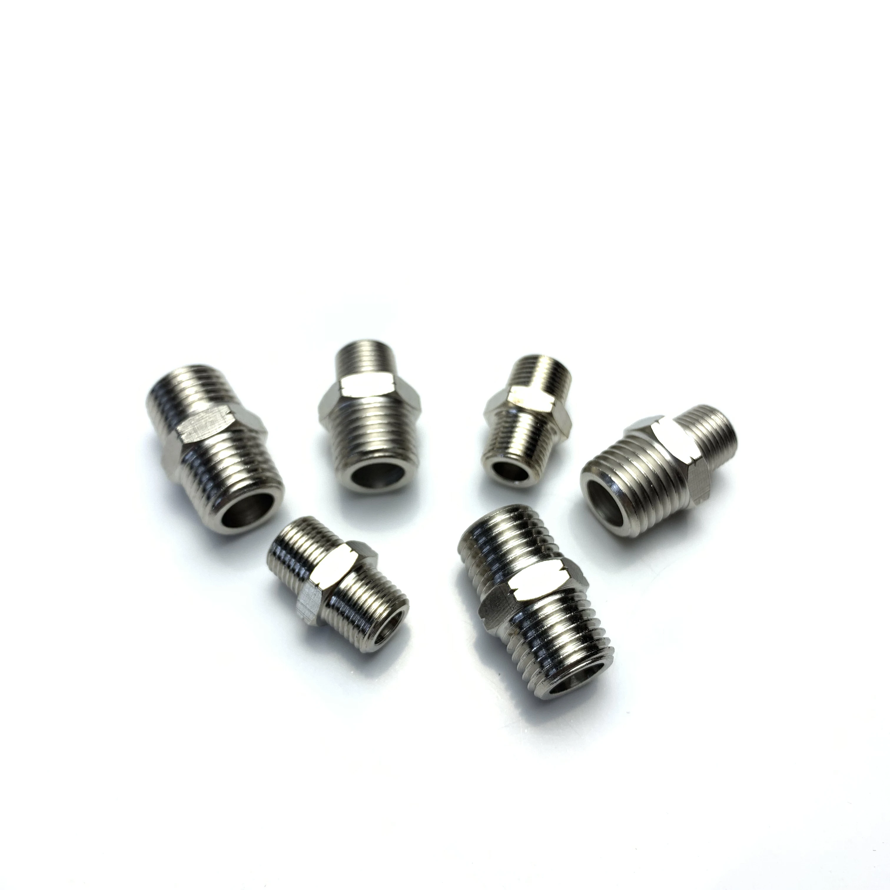 NPT наружная Двойная резьба NPT1/8-NPT1/4 NPT1/8 прямой разъем редуктор быстрый |