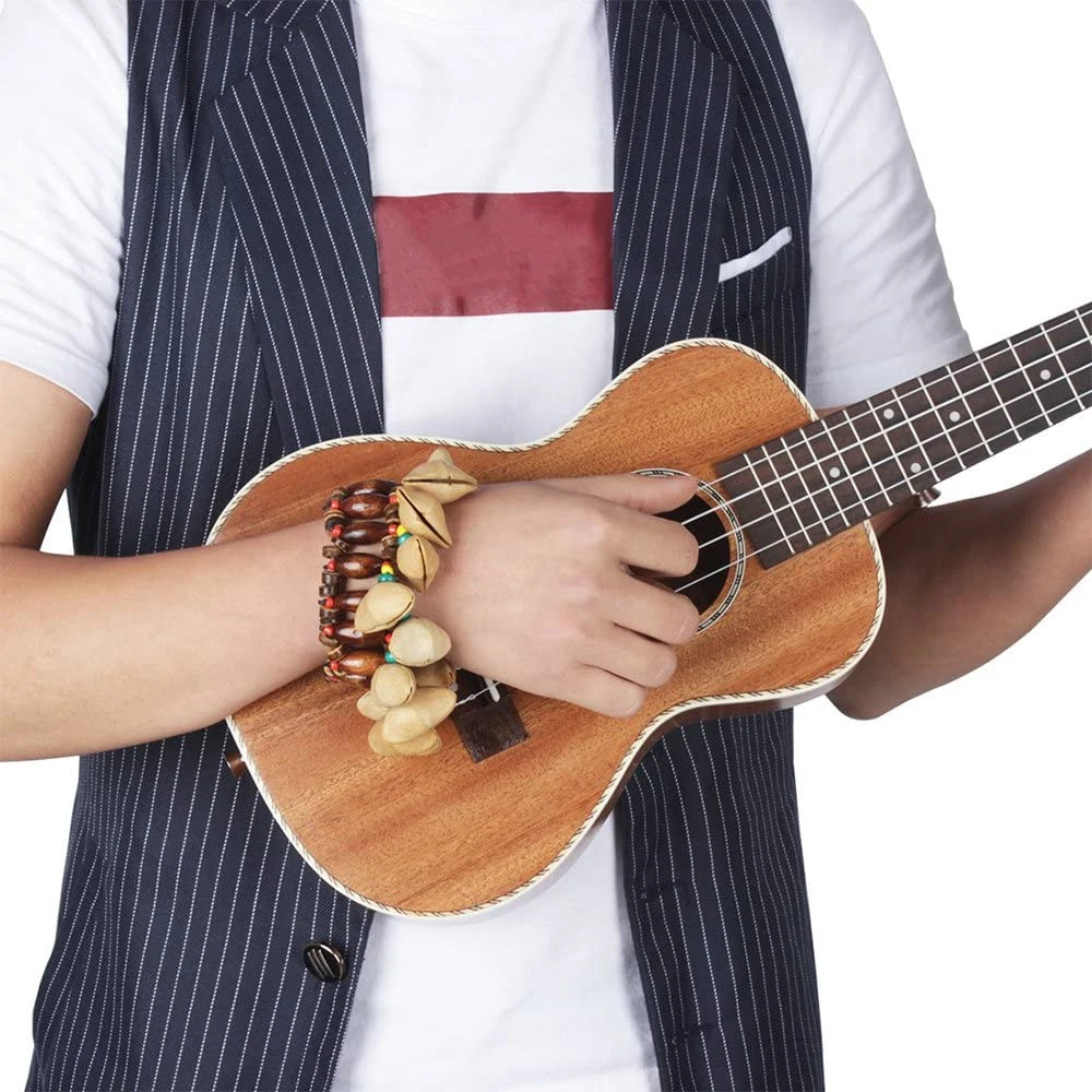 Браслет ручной работы из орехов и ракушек Колокольчик для Djembe аксессуары