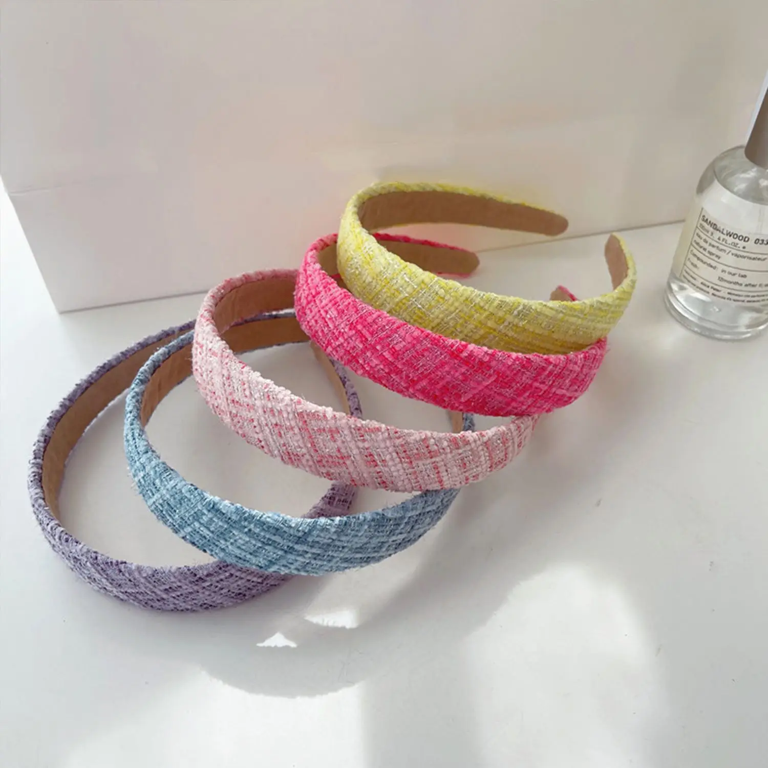 Повязка на голову с маленьким ароматом тканевая повязка женская подходящая ко