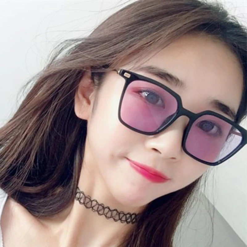 Солнечные очки в стиле ретро UV400 женские квадратные винтажные брендовые