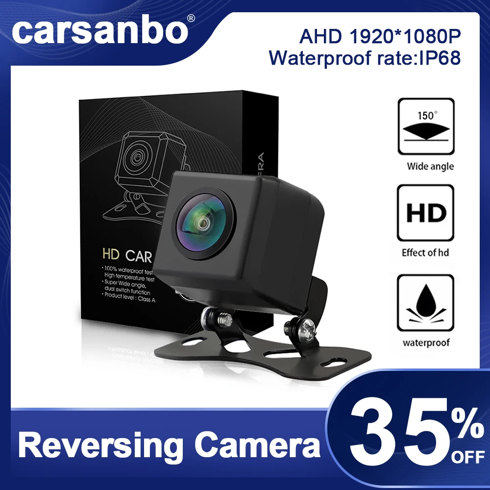 Аналоговая камера высокого разрешения 12V Ночное видение автомобиля Вид Спереди