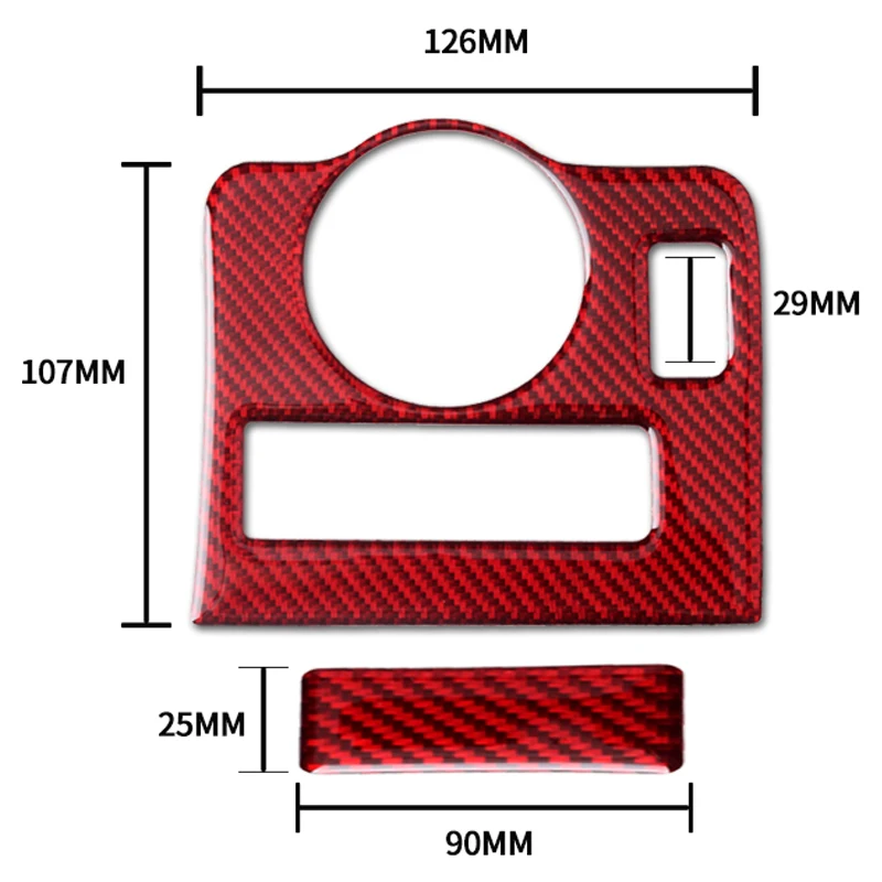 Headlamp Switch Button Decoration Cover Carbon Fiber Sticker Interior for Ford Mustang 2009-2013 | Автомобили и мотоциклы