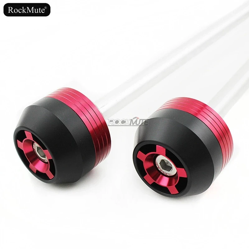 

Suzuki GSX-R GSXR 1000 2001 2002 2003 2004 motorcycle front and rear axle bumpers protect the ball