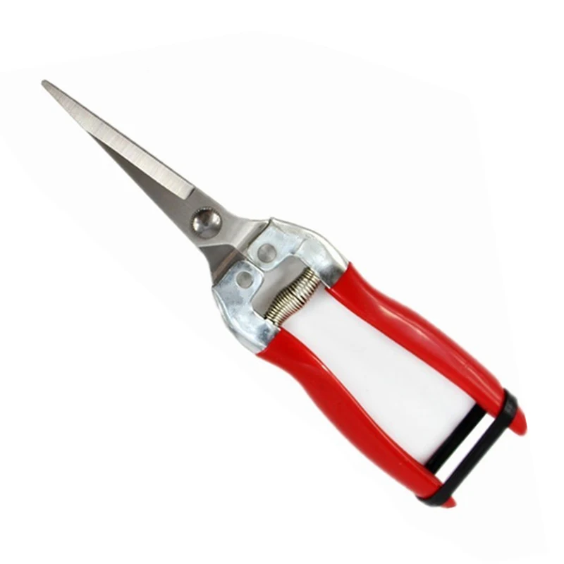 

Newly Stainless Steel Tree Pruning Garden Shears Grass Fruit Cutter Gardening Scissors Branch Pruners TE889