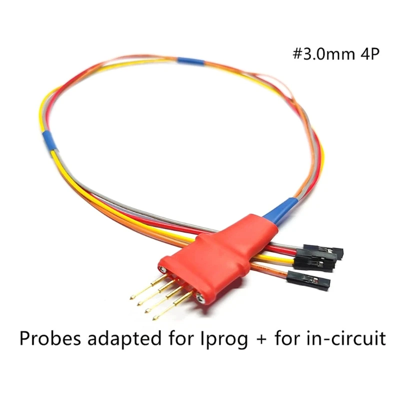 

Durable Car Tool Ecu Cable Make Work Much Easier Without Soldering for Iprog Cable Sop8 Dip8 3.0mm 2.54mm 6.0mm 35ED
