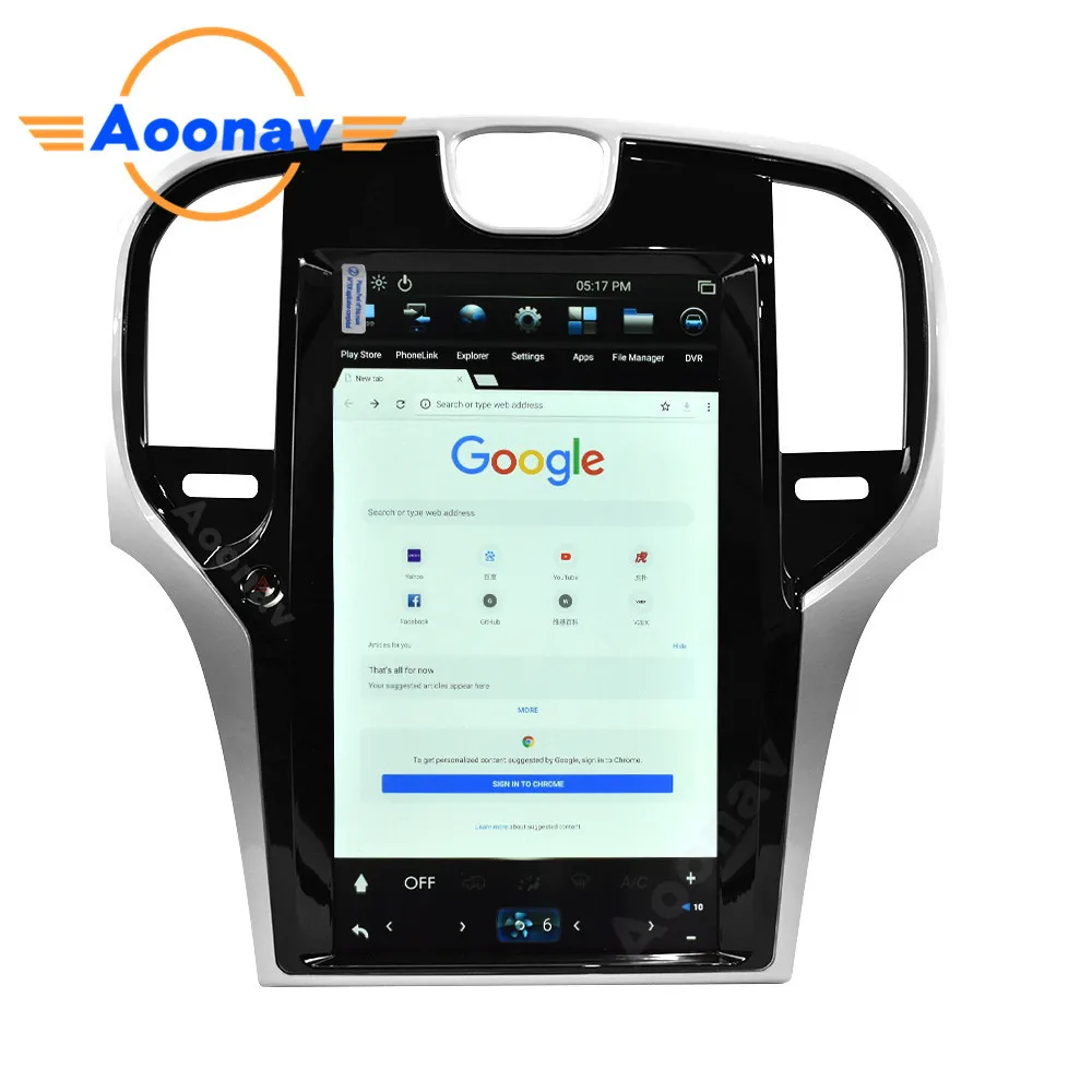 Автомагнитола для chrysler 300c 2019 Android автомобильная стерео система GPS-навигации