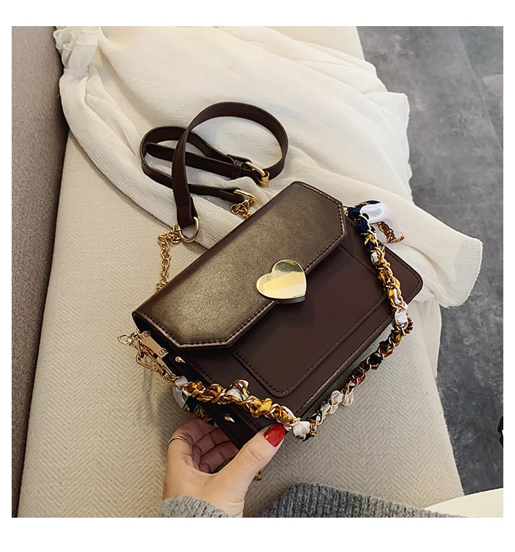 Новинка 2020 модная сумка-мессенджер через плечо женские сумки из белой