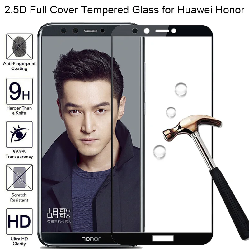 

Screen Protector Glass on Honor 8 9 10 Light Lite Protective Glass for Honor Y9 2018 2019 Tempered Glass for 7S 8X 7X 6X 8 Pro