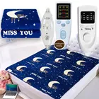 Роскошное Фланелевое электрическое одеяло-матрас, электрическое одеяло, толстый Электрический ковер с подогревом, Электрический мат с подогревом