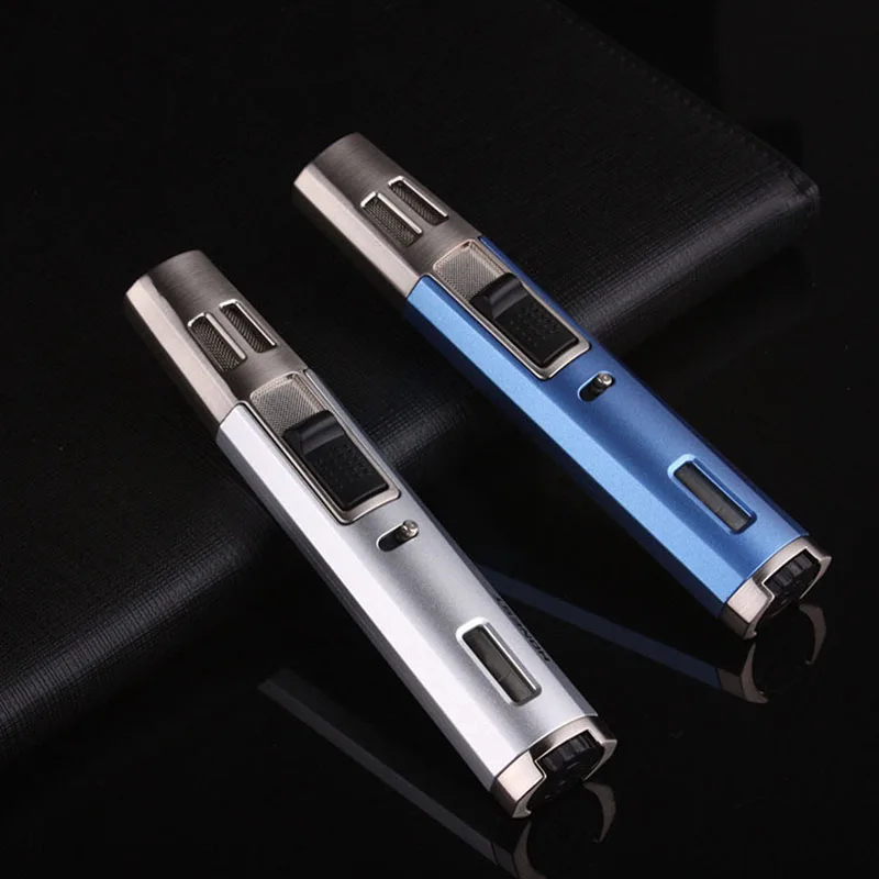 Оригинальная Бутановая газовая зажигалка honest с двойным пересечением прямого