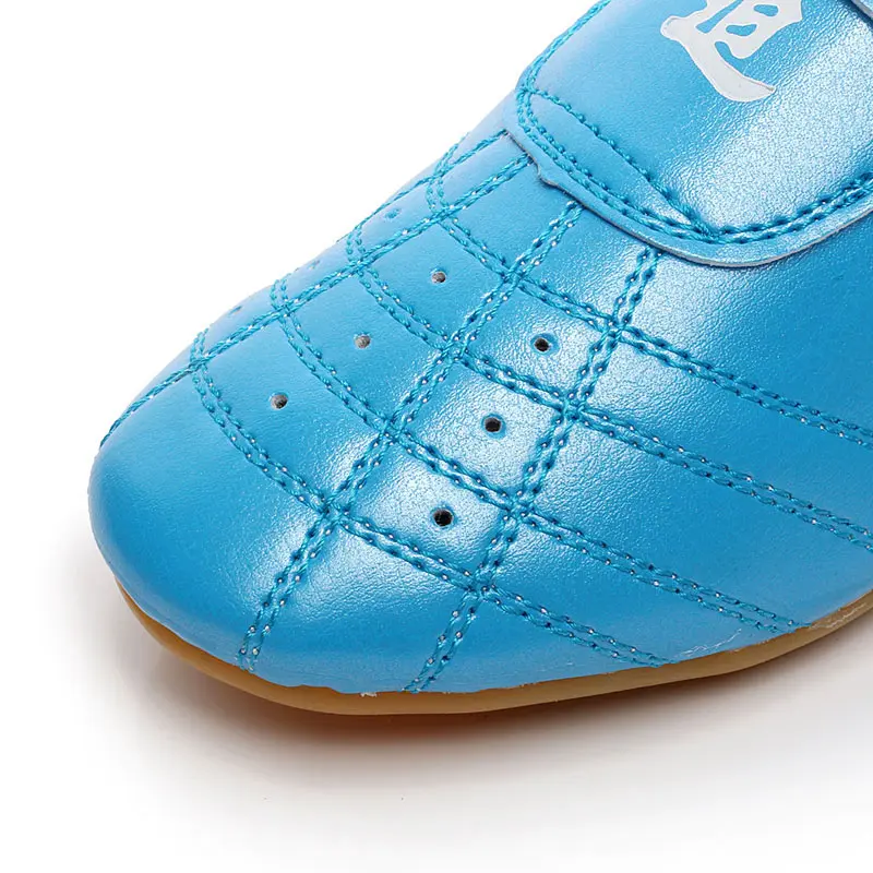 Синяя обувь для тхэквондо мужские кроссовки тренажерного зала взрослых и детей