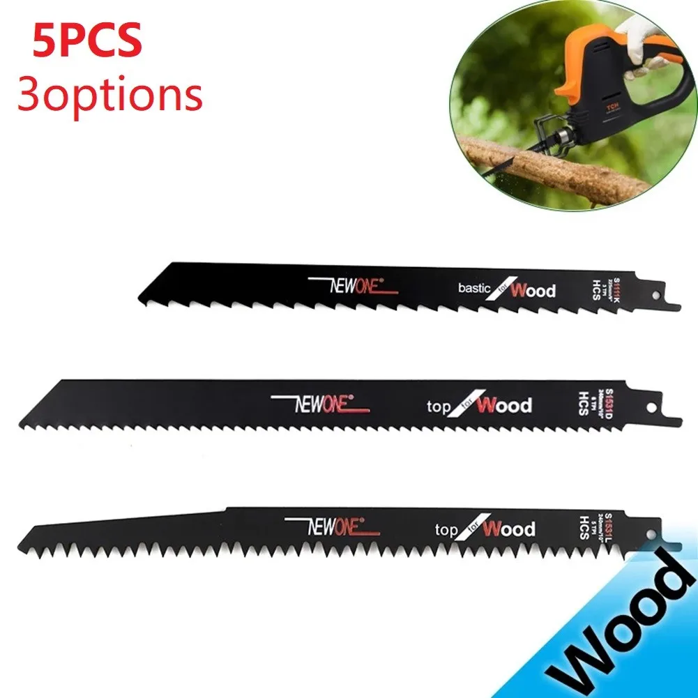 Лезвия для сабельной пилы HCS ручная пила резки дерева металла ПВХ 5 шт. |