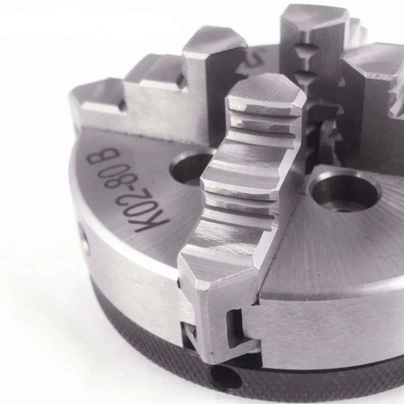 80 мм 3 дюйма токарный патрон четыре челюсти мини Самоцентрирующийся зажимной SANOU