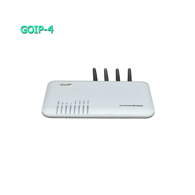 

GOIP 4 Gsm Gateway Call Machine GOIP 4 Port VOIP For Call Terminal 4 Sim Card Sms Modem Pool