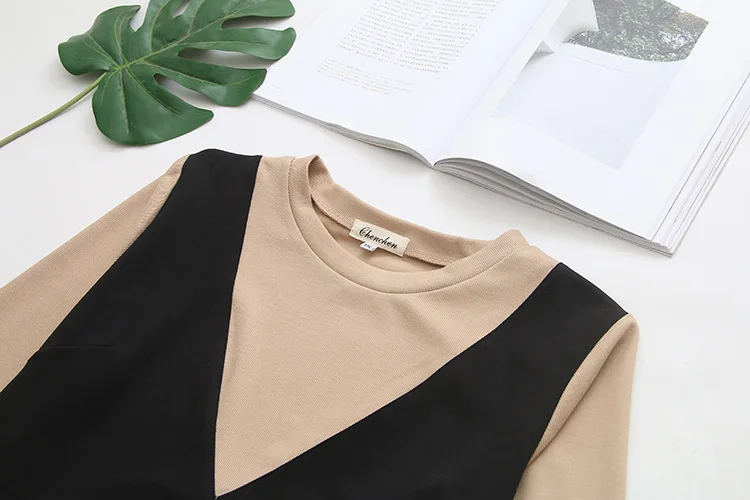 Повседневные платья размера плюс осень 2019 женское модное свободное кружевное