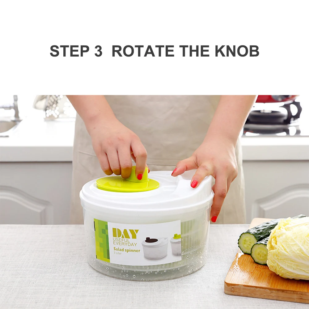 

Vegetable Dehydrator Dehydrator Household Large Capacity Fruit Dehydrator Drainer Salad Dehydration Basket
