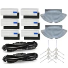 Основная щетка, рулонная щетка, боковая щетка, ткань для швабры, HEPA-фильтр для Qihoo 360, S6, аксессуары для роботов Запчасти для пылесоса