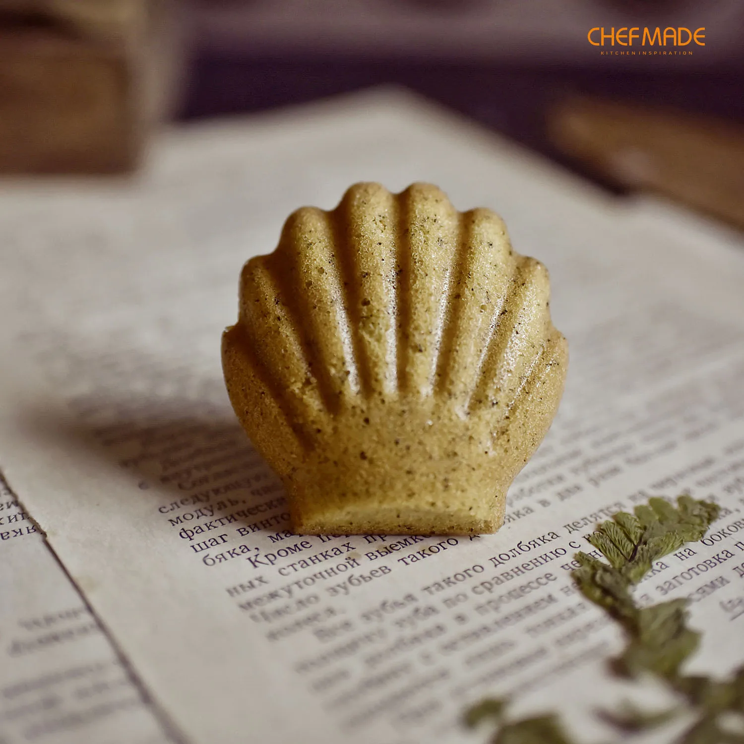 Форма для выпечки Мадлен CHEFMADE 12 полостная антипригарная плоская форма с