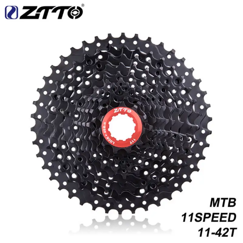 

ZTTO 11 скоростей 11-42T MTB горный велосипед кассета Звездочка свободное колесо велосипедный маховик Велоспорт Гонки Fit HG система