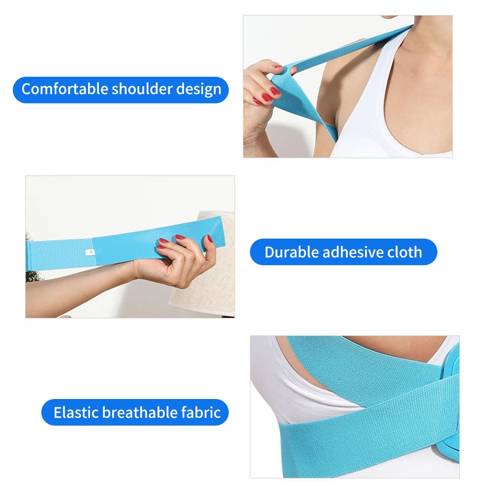 Регулируемый Корректор осанки для детей и взрослых поддерживающий пояс спины