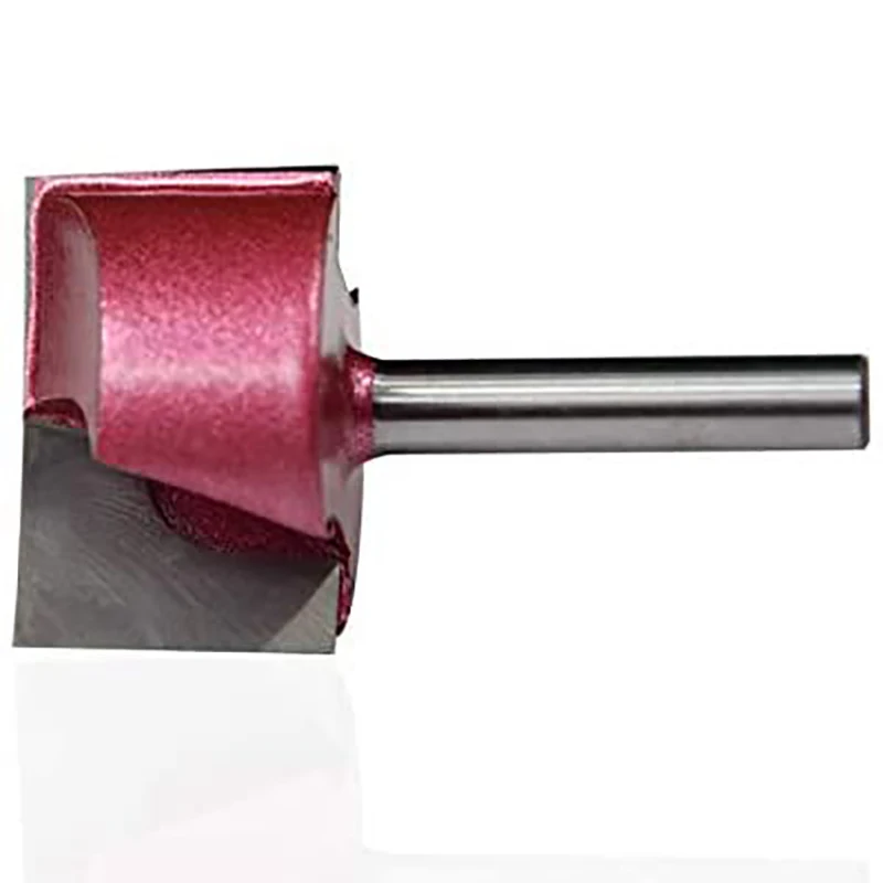 

Hot 10Pcs 30mm Wood Router Bit 6mm Shank Carbide End Mill CNC Router Bit Bottom Cleaning Milling Cutter