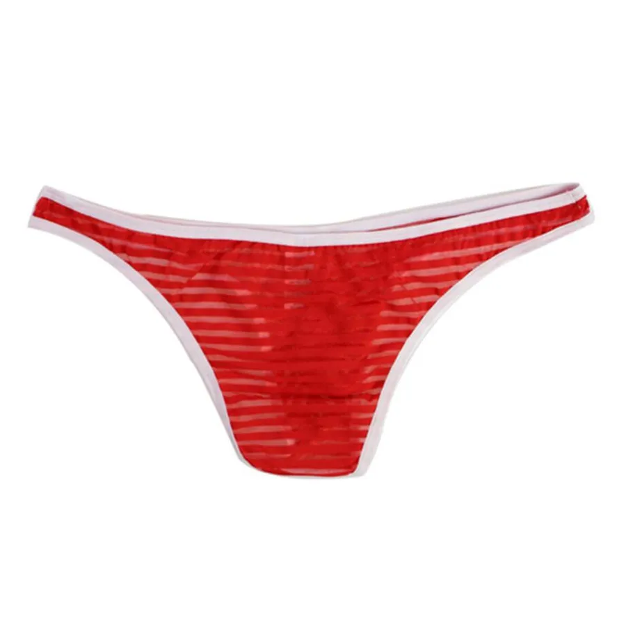 Мужские дышащие сетчатые трусы с низкой посадкой прозрачное Эротическое нижнее