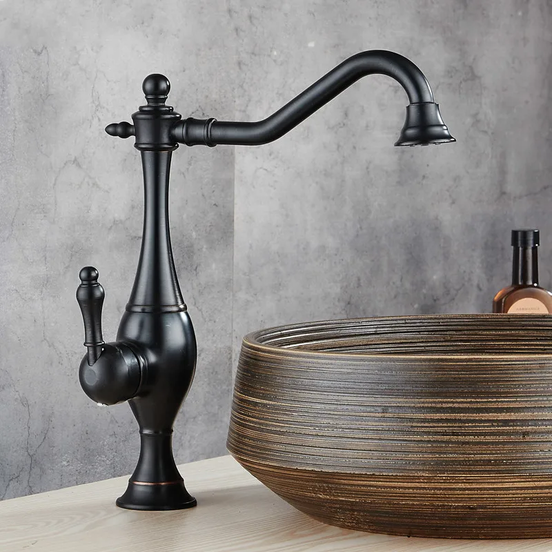 Смесители для кухни полностью медный хромированный смеситель Европейского типа