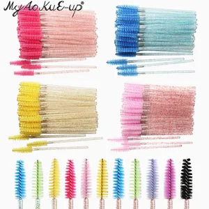 1000 шт. Новые кисти для ресниц, инструменты для наращивания ресниц, аппликатор для бровей, тушь для ресниц, палочка, кисти для макияжа