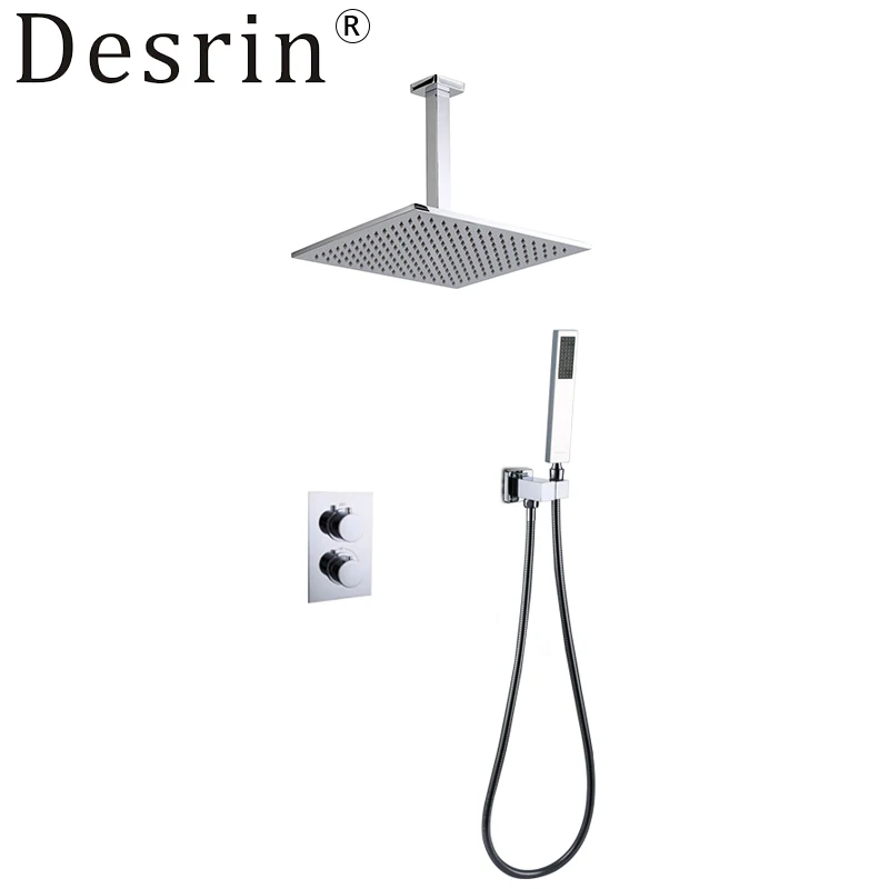 Набор для душа ванной комнаты смеситель настенный или потолочный