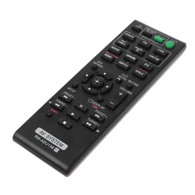 

Remote Control Replace RM-ADU138 Audio Video Receiver for Sony AV Home Theater System DAV-TZ140 HBD-TZ130 HBD-TZ140 Television