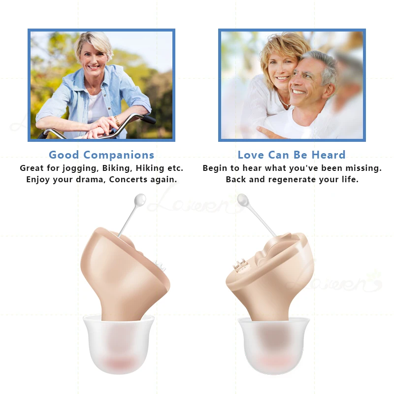 Усилитель слухового аппарата с цифровым шумоподавлением цифровой Невидимый