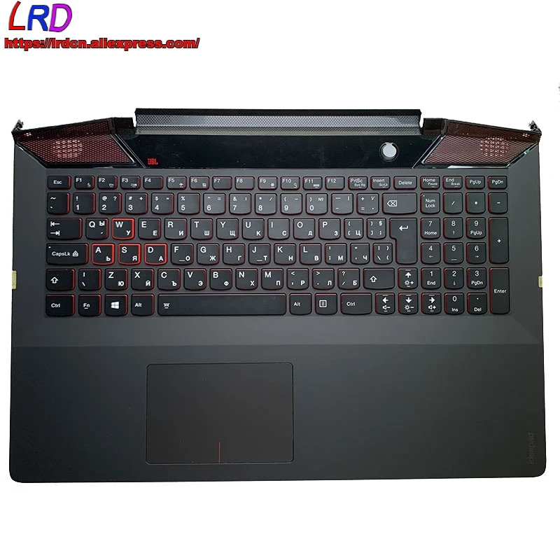 

Shell C Cover Palmrest Upper Case with BG Bulgarian Backlit Keyboard for Lenovo Y700-15 ISK ACZ Laptop 5CB0K25533 AP0ZF000310