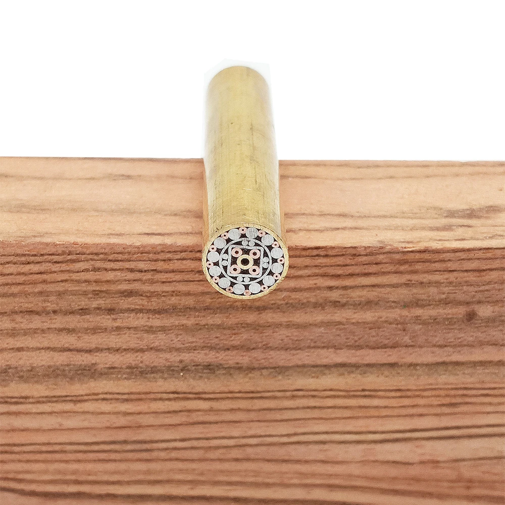 10 мм мозаика булавка для ножей Diy ручка ножа винтовые заклепки декоративный штифт