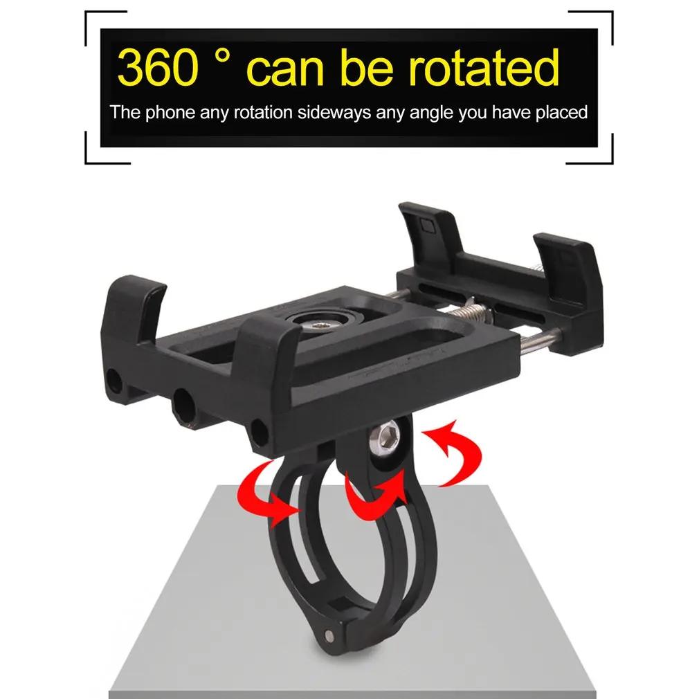 GUB PLUS3 Mountain Bike Aluminum Phone Holder Waterproof Nylon Rotatable Mobile Adjustable for Motorcycle | Спорт и развлечения