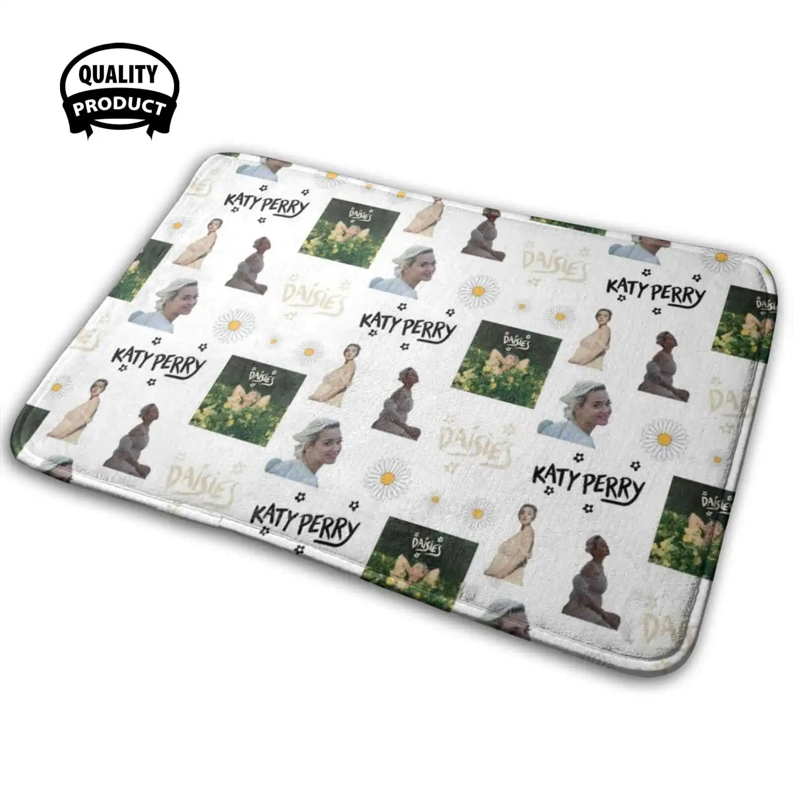 Мягкий Нескользящий 3D коврик Kp5 с рисунком ромашки дорожный ковер подушка кайрин