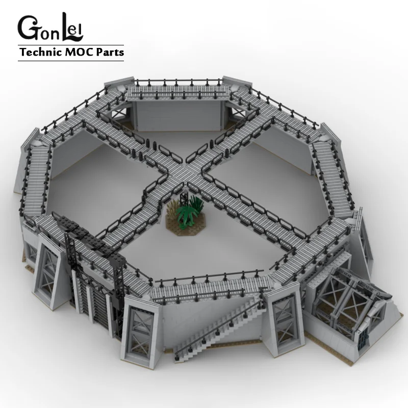 Новинка 2120 шт. детали MOC-47540 серия Юрского периода мир-Велоцираптор клетка MOC