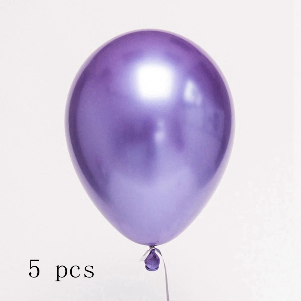 5pcs metallic purple 1 шт., 7 трубок, подставка для воздушных шаров, держатель воздушных шаров для шаров, 100 точек, клеевые шары в горошек, поддержка шаров, Свадебная вечеринка, Рождество, год - Цвет: 5pcs metallic purple