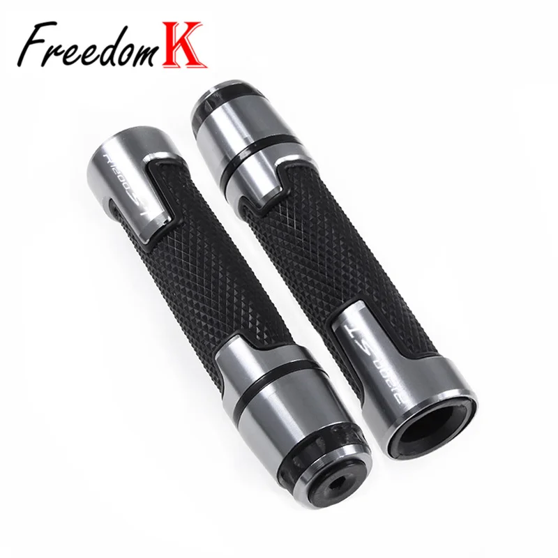For  BMW R1200ST R 1200 ST R1200 ST Motorcycle 7/8"22mm CNC Aluminum Rubber Handlebar Grips Ends Handle Caps Ha