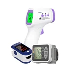 Пульсоксиметр на кончик пальца, мини-монитор насыщения кислородом, налобный термометр, монитор артериального давления