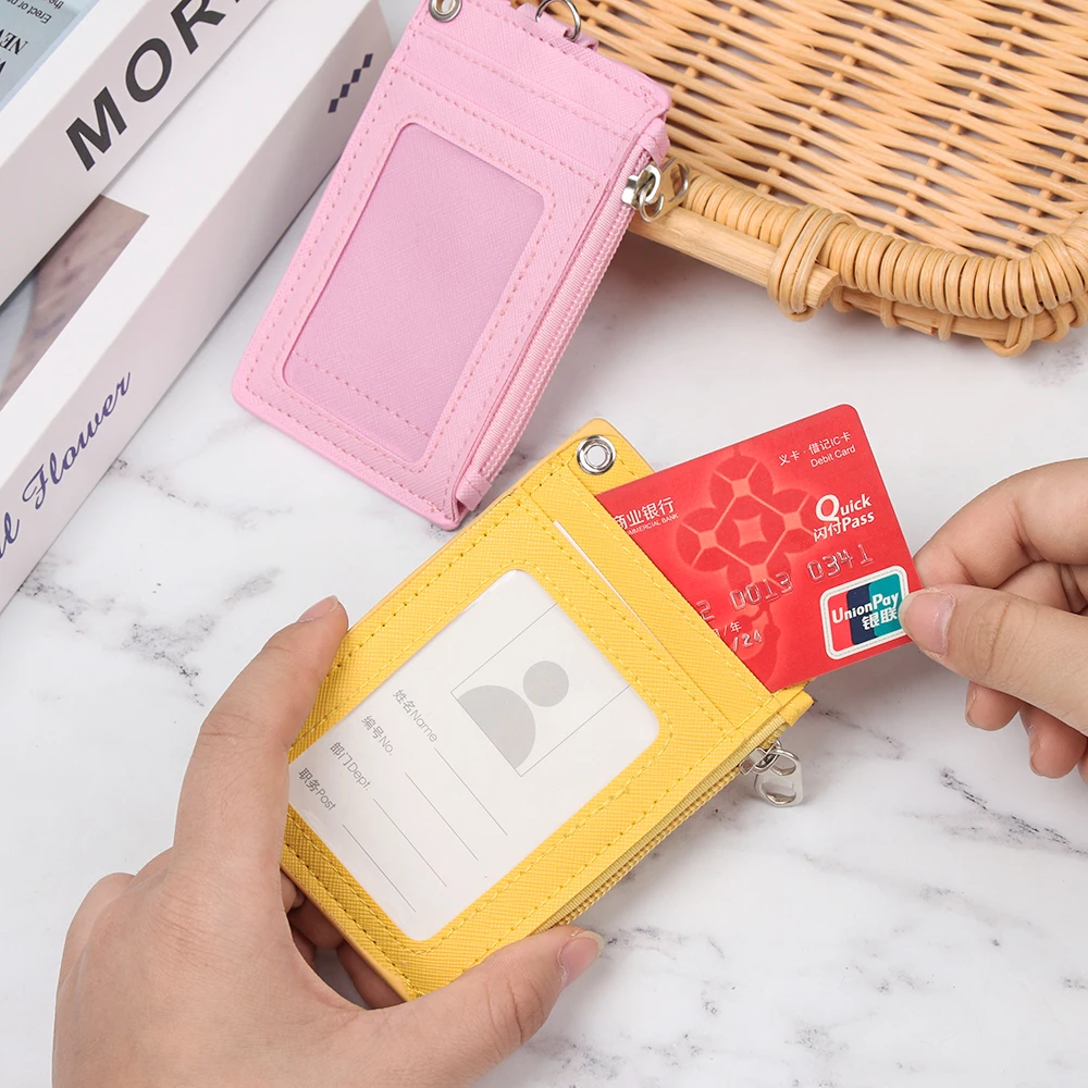Новинка, унисекс, портативный ID держатель для карт, банк, автобус, карты, чехол, бейдж, чехол, для работы в офисе, брелок, инструмент для ключей, защитный чехол