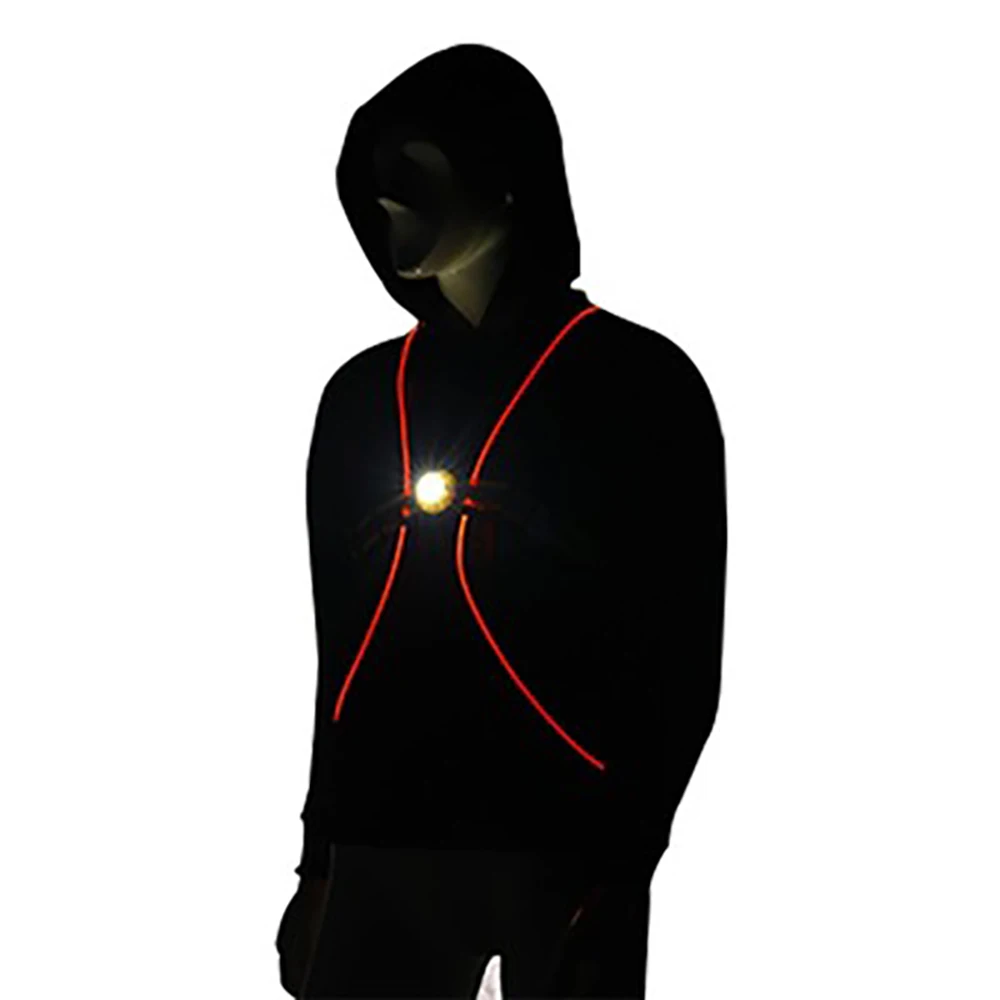 

360 Reflective LED Flash Driving Vest High Visibility Night Cycling Running Riding Outdoor Activities Light Up Safety Bike Vest