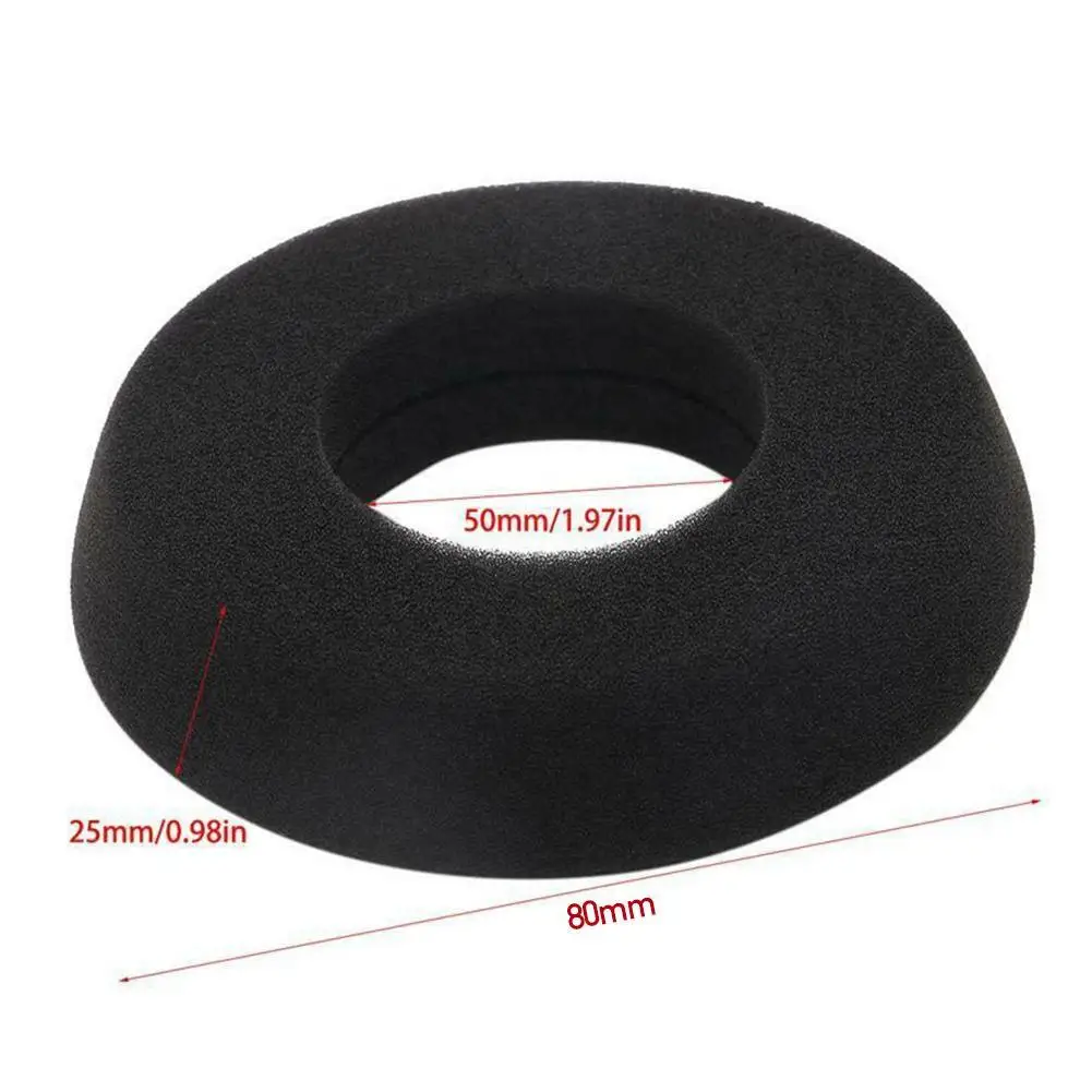

Suitable For GRADO Goethe SR60/SR80/SR125 M1/M2/ Headphones Hard Sleeve Earmuffs 80MM With Foam I9P0
