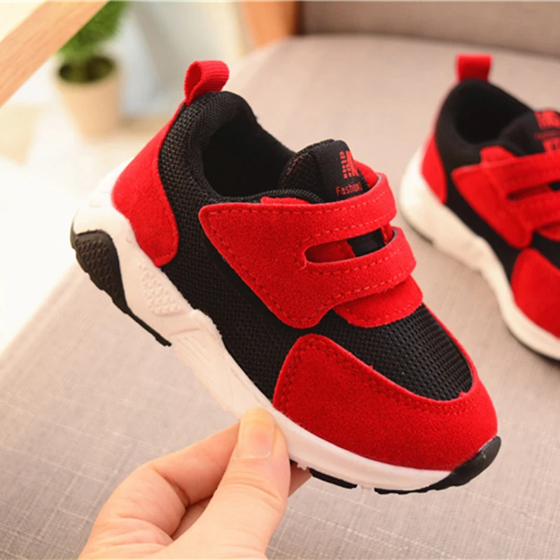 Sneakers Kids Shoes for Boys Girls Air Mesh Breathable Children Casual Baby Girl Soft Running Infant Sports Winter Warm | Детская одежда